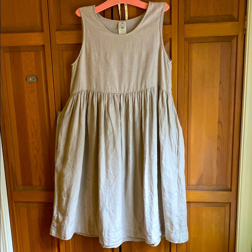 SLOW FASHION LINEN DRESS